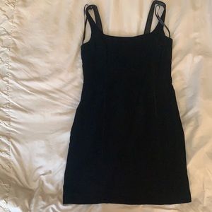 3 for $40 | Ann Taylor | Black Velvet mini dress
